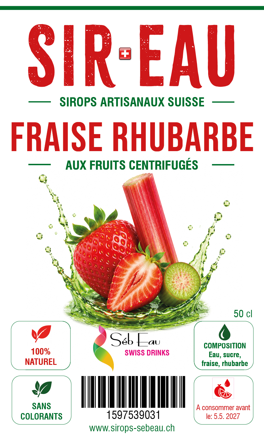 Etiquette Fraise rhubarbe 120x76 2